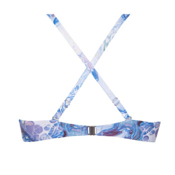 LIS-40660-M1 - Bikini push-up combinato con ferretto Indonesia - corte blu