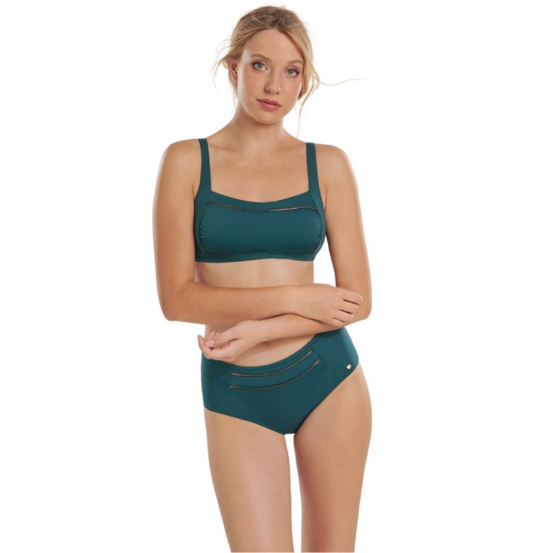 Bikini senza ferretto coppe differenziate Lisca