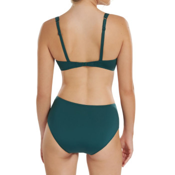 LIS-40653-T5 - Bikini senza ferretto combinato Umbria - verde petrolio
