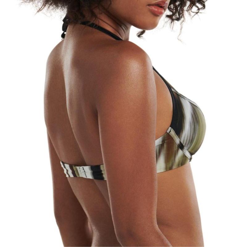 Bikini triangolo fantasia astratta Lisca