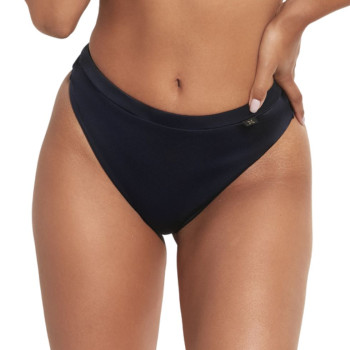 KL-S-CHLOE-BLU - Brasiliana in pizzo e lurex - Blue