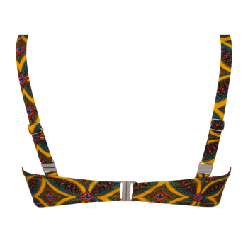 ANG-FBB6656-JA- Bikini a triangolo combinabile senza ferretto la Muse Africa - Jaune Africa
