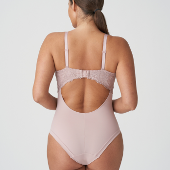 PD-0463186BDS- Body con ferretto Sophora in pizzo - Bois de Rose
