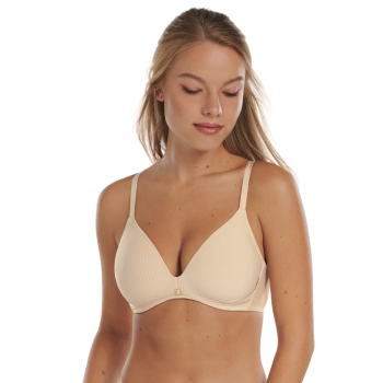LIS-20327-VK- Reggiseno preformato Laura senza ferretto - crema alla vaniglia