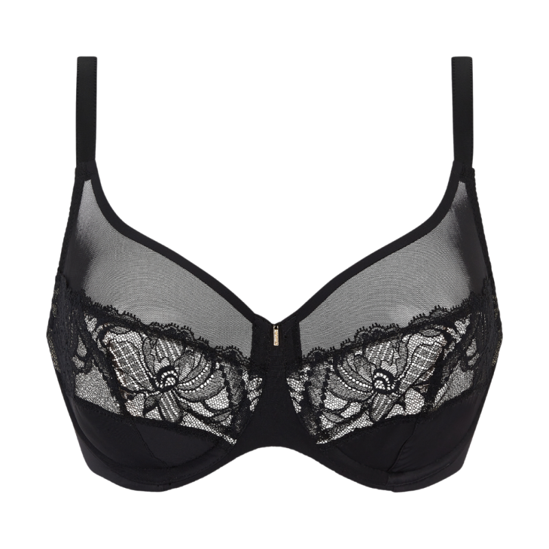 CL-C17Q10-011- Reggiseno minimizer soft Orangerie Dream con ferretto - nero