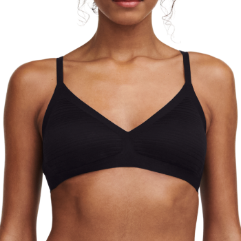CL-C20D10-011 - Bralette Softstretch Stripes - Nero