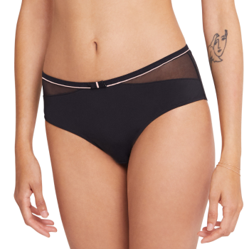 VA-07890-011- Slip liscio in microfibra Pure - nero