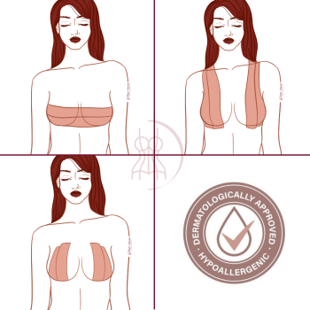 BB-1560-NUDE - Body tape roll double sided - biadesivo - nudo