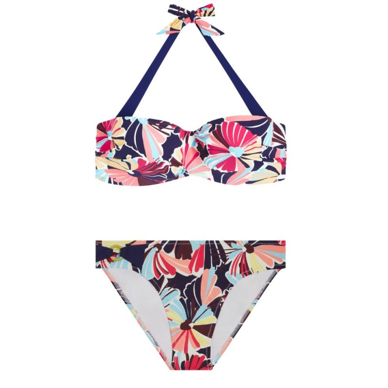 Bikini Antioco blu fiori Bestform