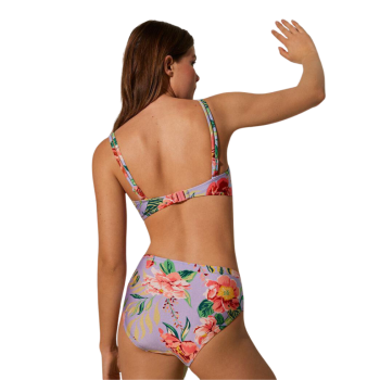 YM-82272-82279- Bikini combinato con ferretto - lilla floreale