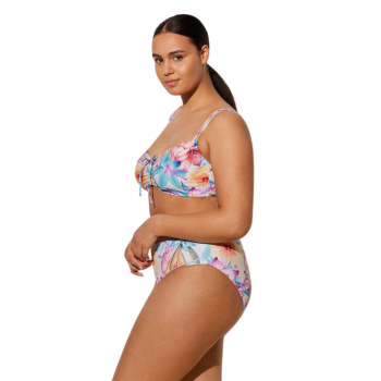 YM-82305- Bikini combinato con ferretto - floreale pastello