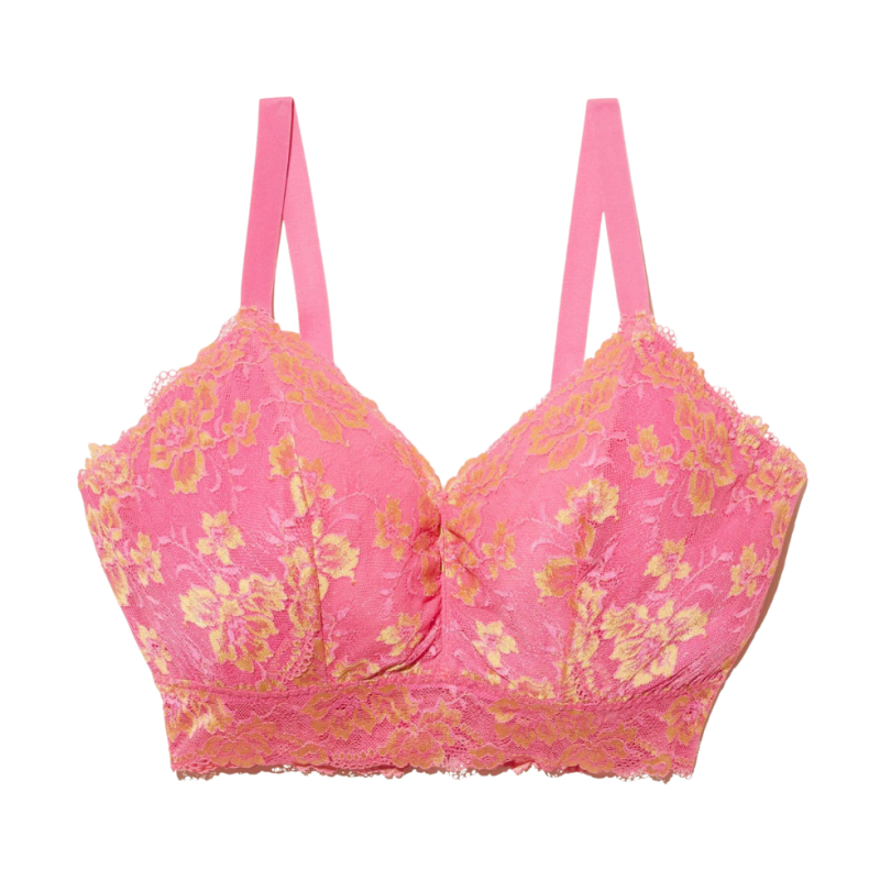CB-SAVON1386-RNPGLD- Savona Bralette Super Curvy Longline - rani pink gold