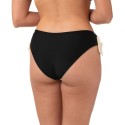 Slip bikini medio nero bianco Bernè