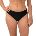 Slip bikini medio nero bianco Bernè