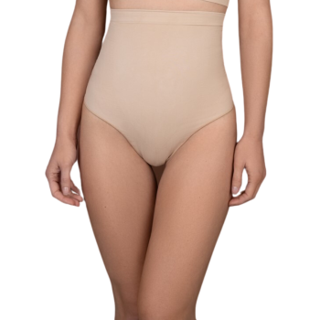 BB-2040-41-42-43-44 NUE- Guaina a perizoma a vita alta modellante - nudo