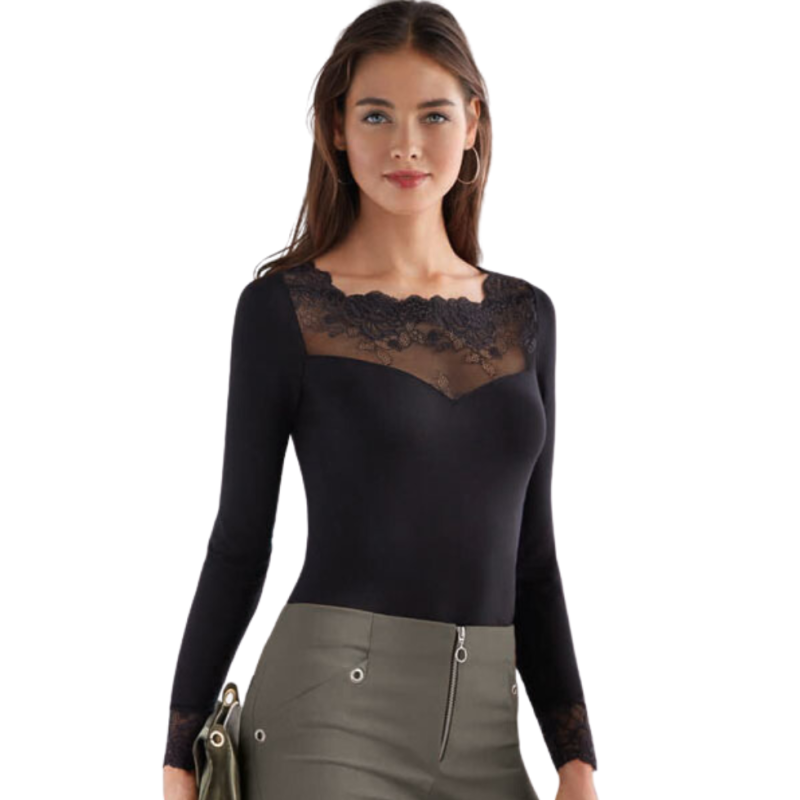 Maglia manica lunga Greta by Janira