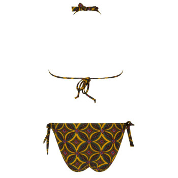 ANG-EBB2756+0156-JA- Costume Bikini due pezzi a triangolo senza ferretto la Muse Africa - Jaune Africa