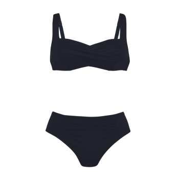 ANI-M08401.001-Bikini due pezzi Elle senza ferretto - nero
