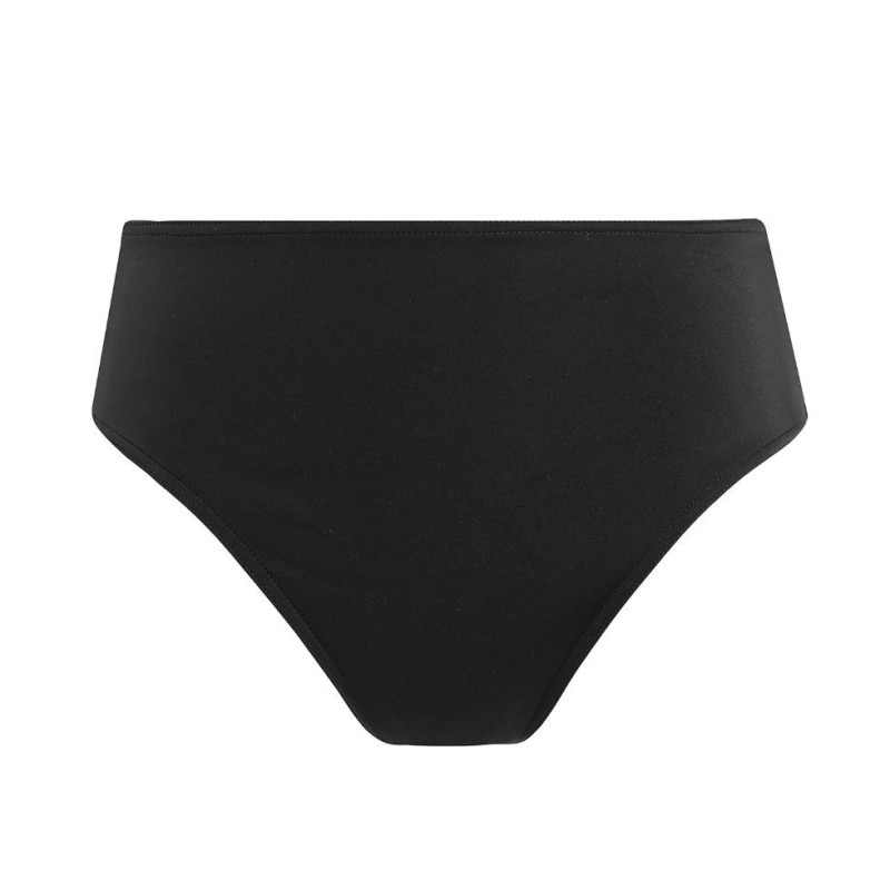 Slip alto costume nero combinabile Freya