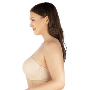 PL-P60915NUE - Reggiseno a Fascia Elise per coppe grandi - nudo