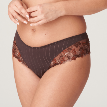 PD-0661816RIS- Perizoma Deauville in pizzo - Ristretto