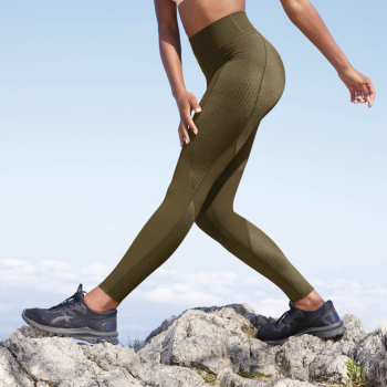 ANI1687.847 - Sport tights massage PanAlp - leggings magici linfodrenanti - Dark Olive