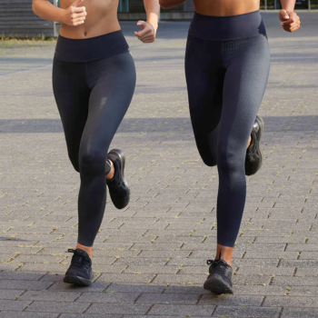 ANI1675.408 - Sport tights massage - leggings magici linfodrenanti  a compressione graduata con banda- antracite