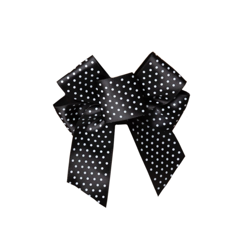 JU-BA-19-3-POIS - Fiocchetto nascondi-chiusura 3 ganci - Pois