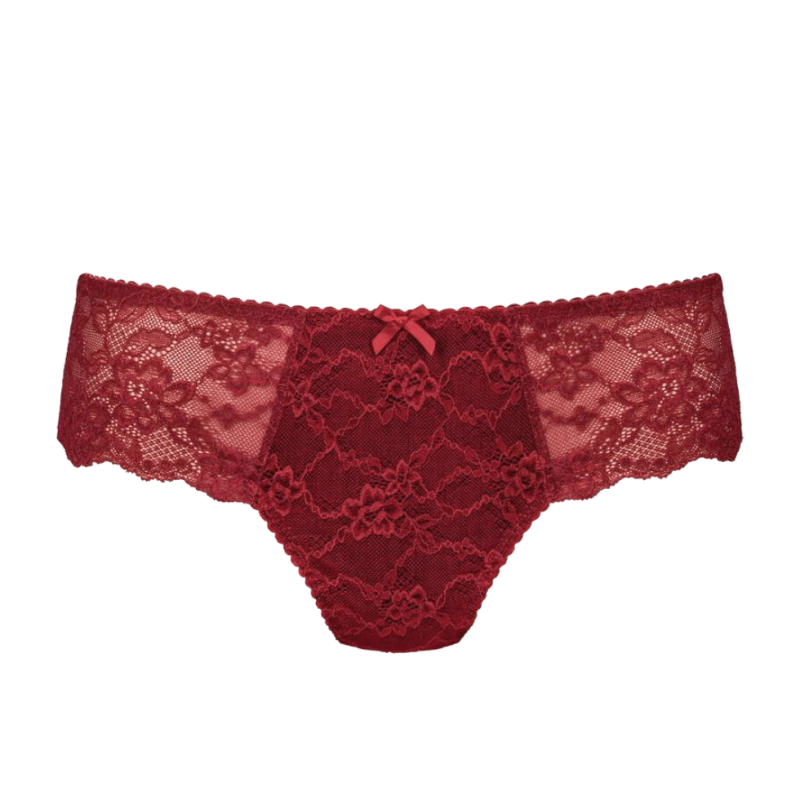 ANI1388.528- Brasiliana Bobette in pizzo - rubino