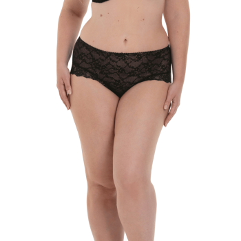 ANI1389.001-Slip Bobette in pizzo - Nero