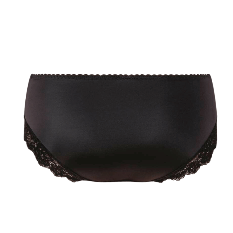 Slip Bobette nero Rosa Faia