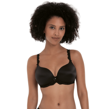 ANI5291.001 - Reggiseno preformato liscio Bobette con ferretto - Nero