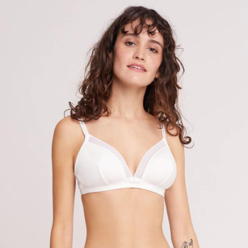 VA-11842-011 - Reggiseno a triangolo Origine Mode senza ferretto - bianco