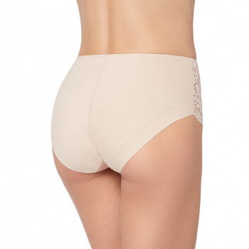 JS-1032078.483- Maika Lace Cotton Band slip in cotone vita media - nudo
