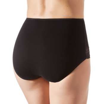 JS-1031647.002- 2-Pack Braga Queen Esencial a vita alta in cotone - nero