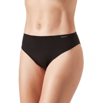 JS-1031184-002- 3-Pack Brislip Esencial a vita media in cotone - nero