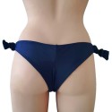 Brasiliana con lacci combinabile blu