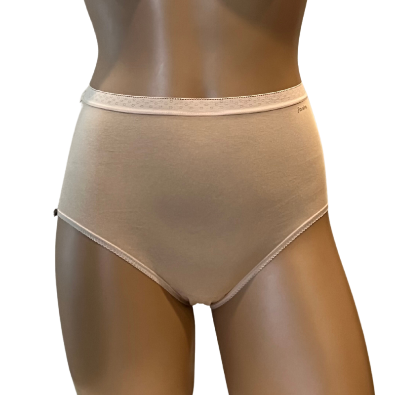 JS-1031641.483- 2-Pack Midi Queen Esencial a vita media in cotone - nudo