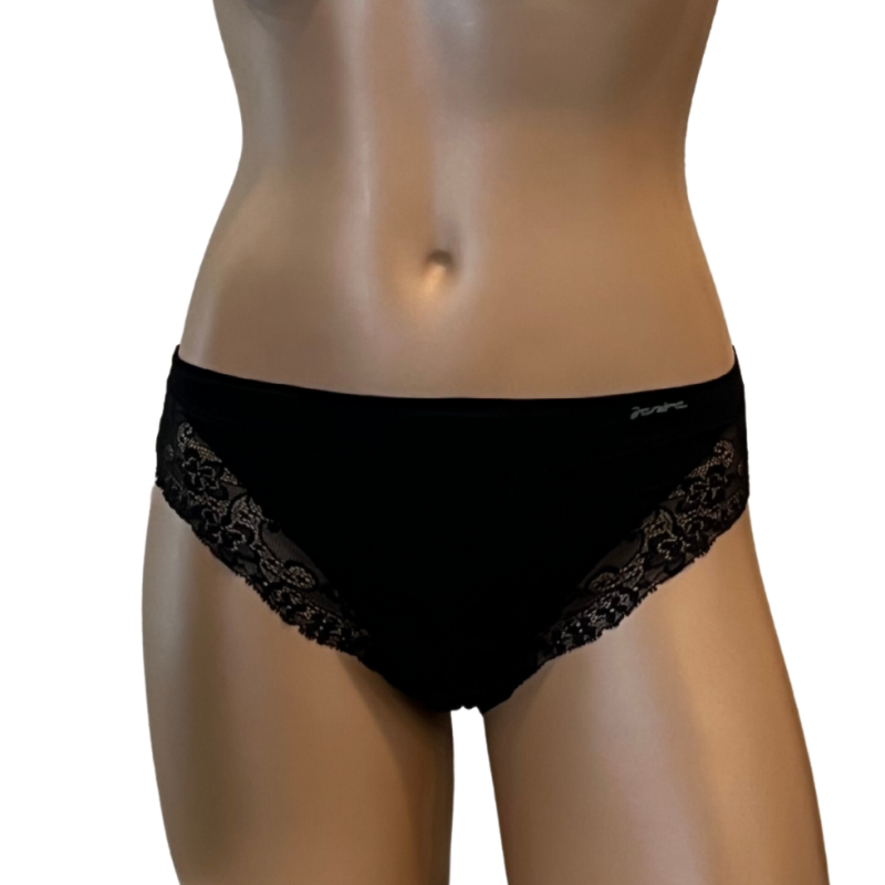 JS-1031645.002- 2-Pack Milano Queen Esencial a vita media in cotone - nero