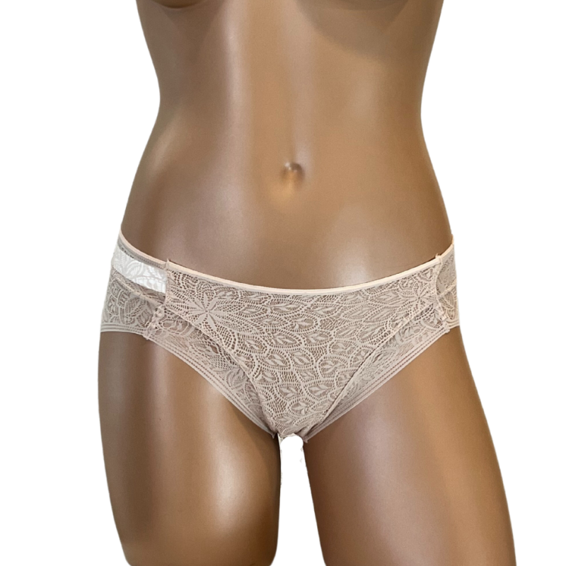 JS-1036903.483 - Slip Shape Finesse modellante vita alta in pizzo - nudo