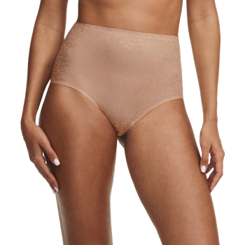CL-C11DC7-0X7 - Slip a vita alta taglio laser Softstretch - Leo Shimmer