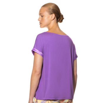MEY-16407-550- T-shirt manica corta Alena - Wild Orchid