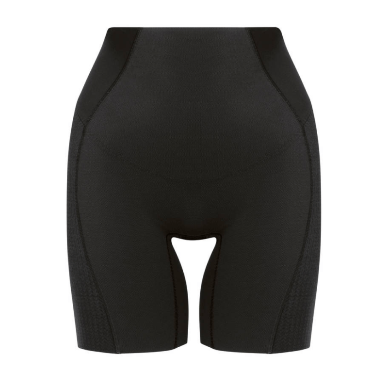 ANI1786.001 - Guaina Beauty Shaper a pantaloncino clean cut - nero