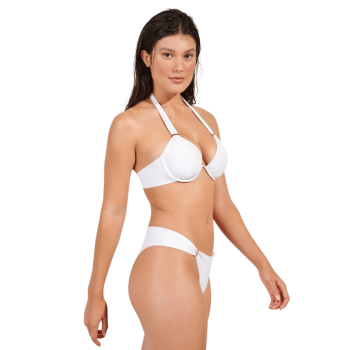 PDS-SG613867D-WHE- Bikini triangolo Fabia e brasiliana Claudie - bianco