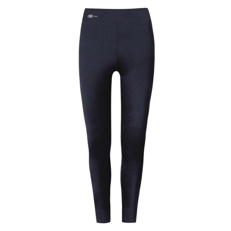ANI1699.371 - Sport tights massage taglie forti - leggings magici linfodrenanti a compressione graduata con banda - iris blu