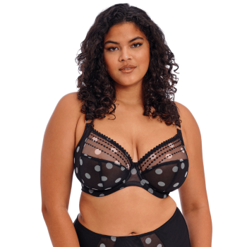 EL-EL8900BDT - Reggiseno Matilda speciale seno abbondante - nero pois