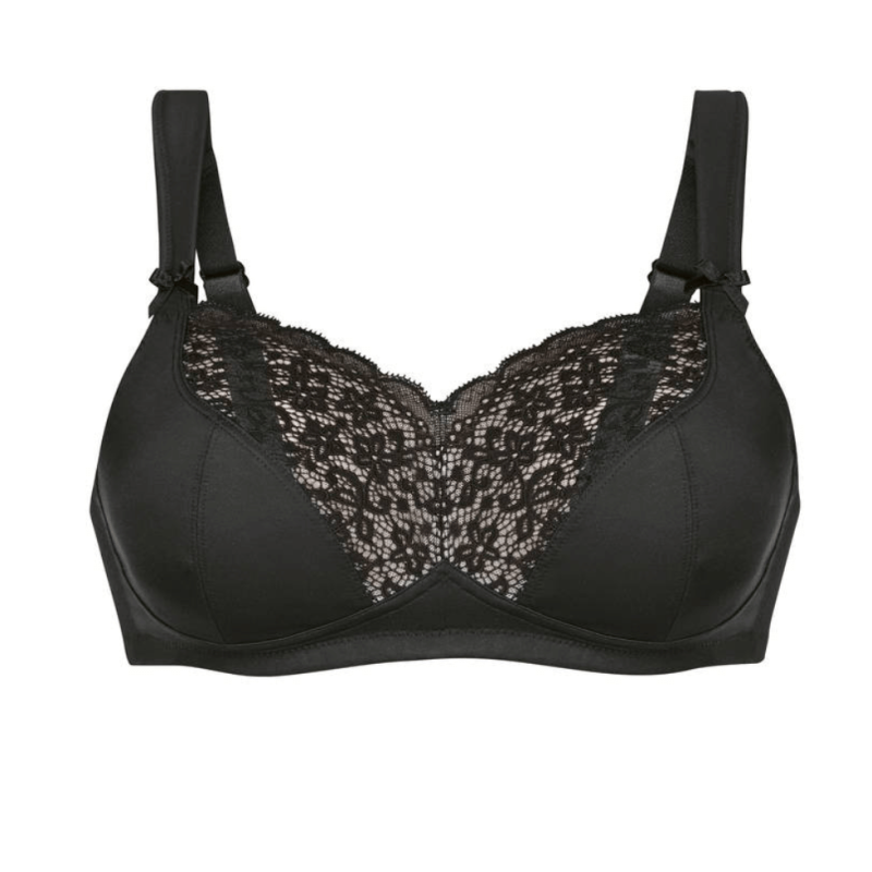 ANI5712X.001- Reggiseno Havanna per protesi senza ferretto - nero