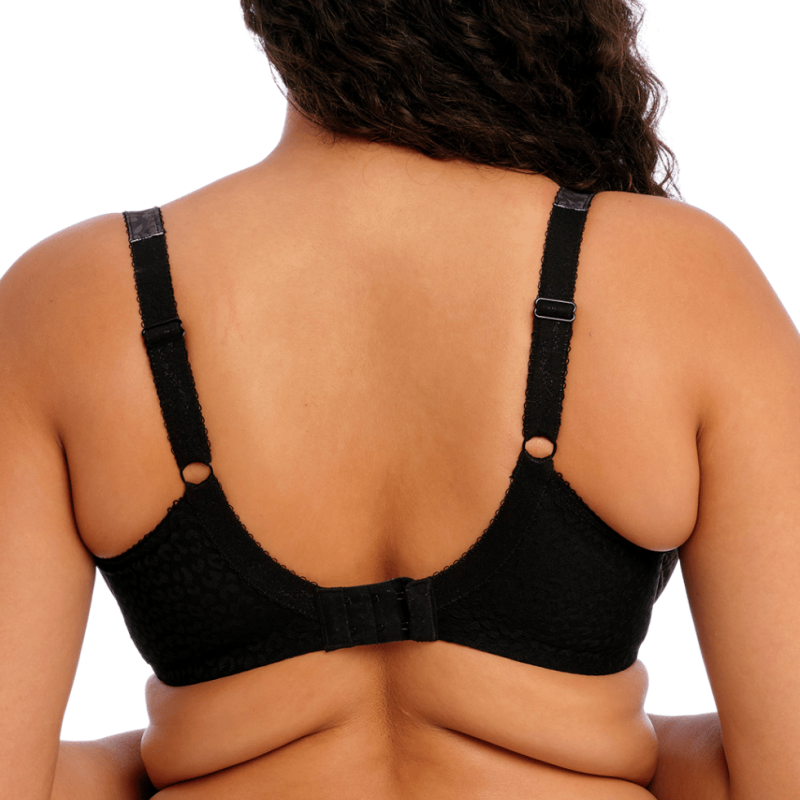 Reggiseno Plunge Elomi Lucie Nero - Vestibilità Curvy