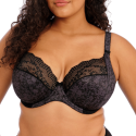 Reggiseno Plunge Elomi Lucie Nero - Vestibilità Curvy