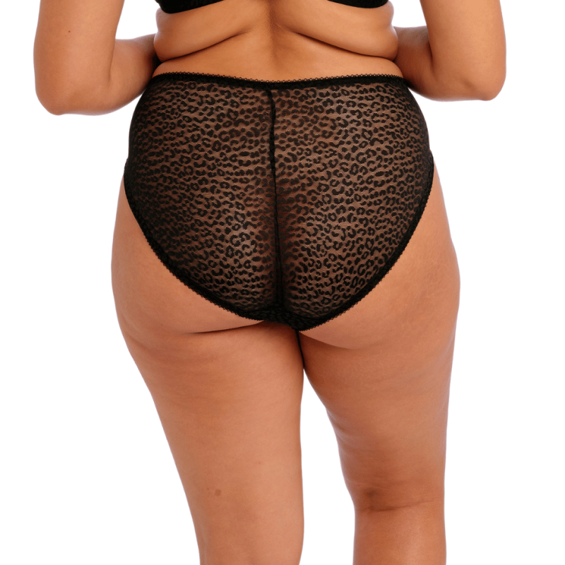 Slip Elomi Lucie Nero - Intimo Curvy Sgambato